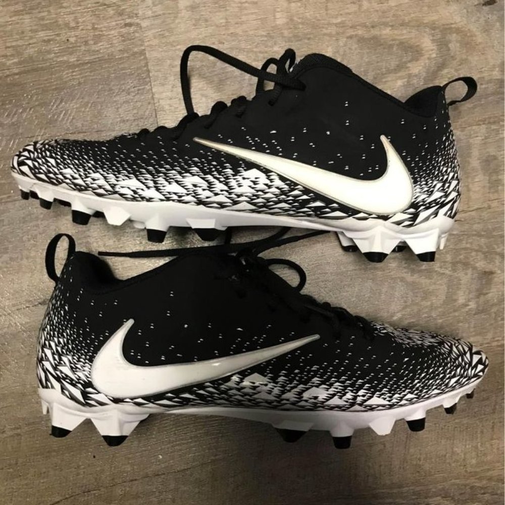 Nike Mens Vapor Speed 2 TD 833380-010 Black Football Cleats Shoes Size 13